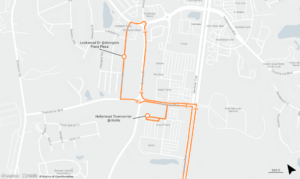 29 North Route Map